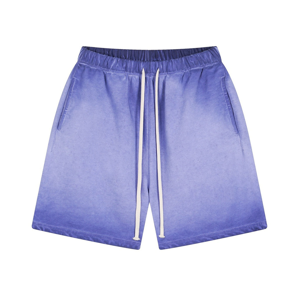 INDIGO - WASHED SHORTS