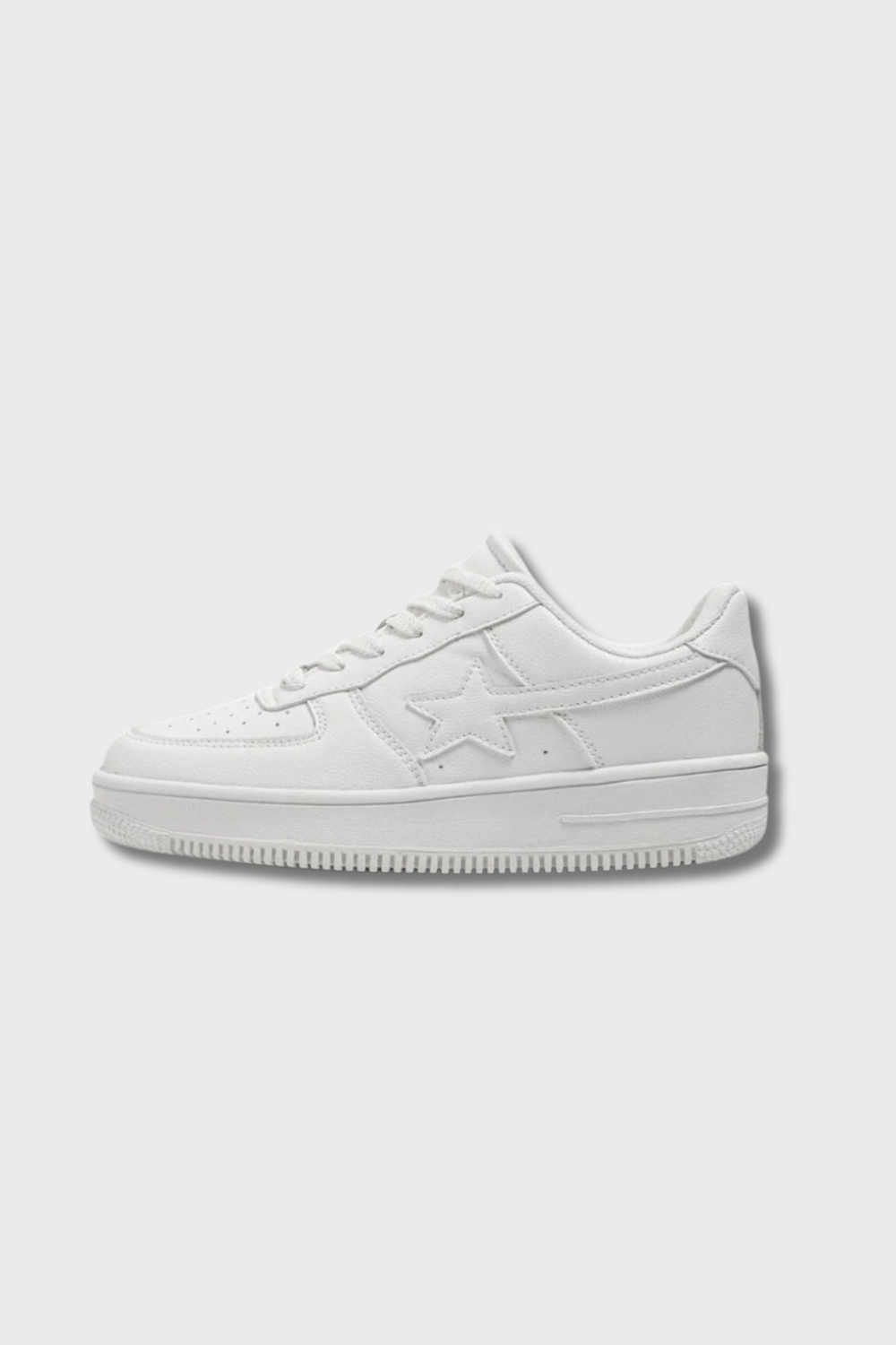 'Triple White' Ster Sneaker