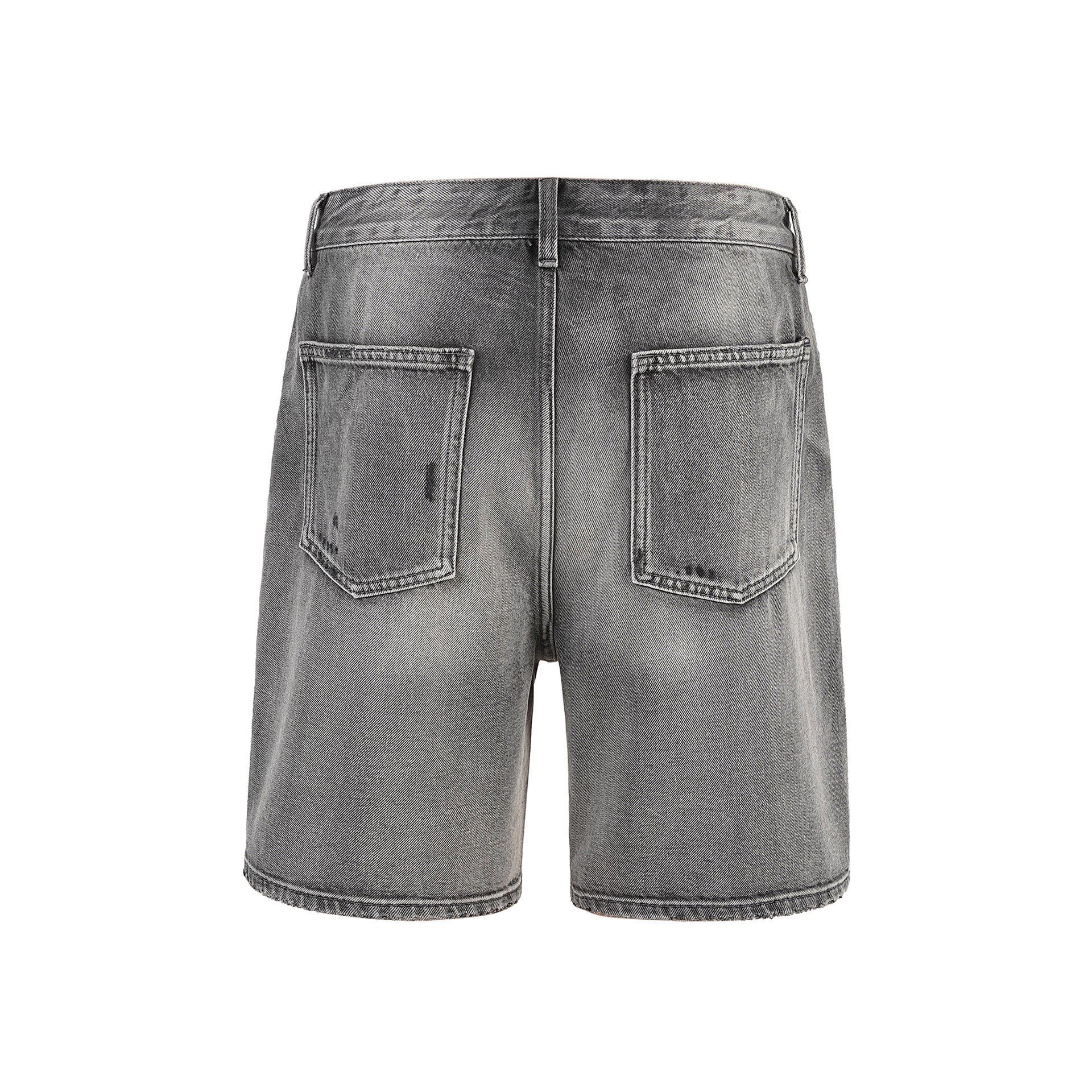 SAUVAGE - DENIM SHORTS