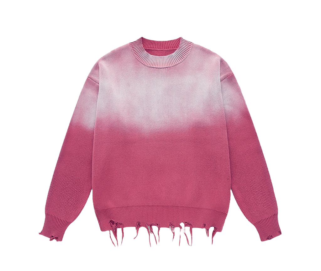 ARVID - DISTRESSED SWEATER